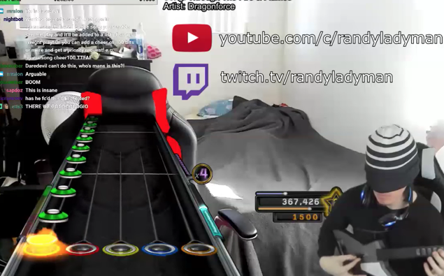 THROUGH THE FIRE AND FLAMES ~ BLINDFOLDED ~ FIRST EVER 100% FC 