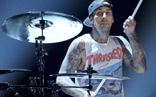 Travis Barker shares insomnia-fueled drum performance